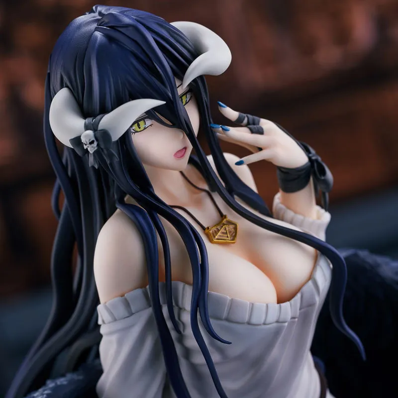 2021 Neue japanische Gewerkschaftscreative Overlord III SOBIN V. Albedo PVC Actionfigur Spielzeugspielstatue Anime -Sammlerstück X0503