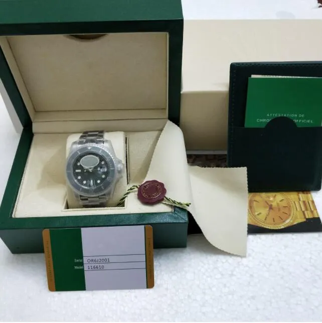 N Factory Watch V5 versie 3 kleur 2813 uurwerk horloge zwarte keramische rand saffierglas 40 mm 116610 116610LN herenhorloges met N2668