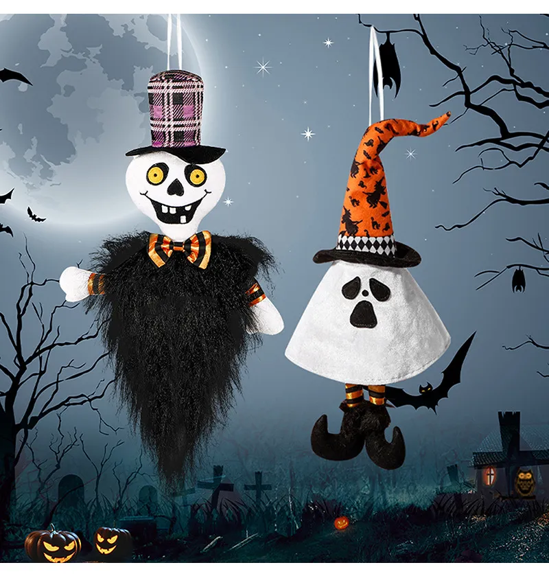 Halloween Ghost Party Supplies Wiszące Haunted House Festival Bar KTV Horror Dekoracyjne Rekwizyty Supplie