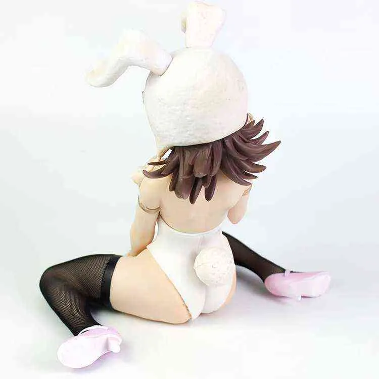 23cm B 스타일 Danganlonpa Kirigiri Kyouko 소프트 바디 토끼 소녀 무료 PVC 액션 피규어 장난감 애니메이션 피규어 성인 수집품 모델 H1105