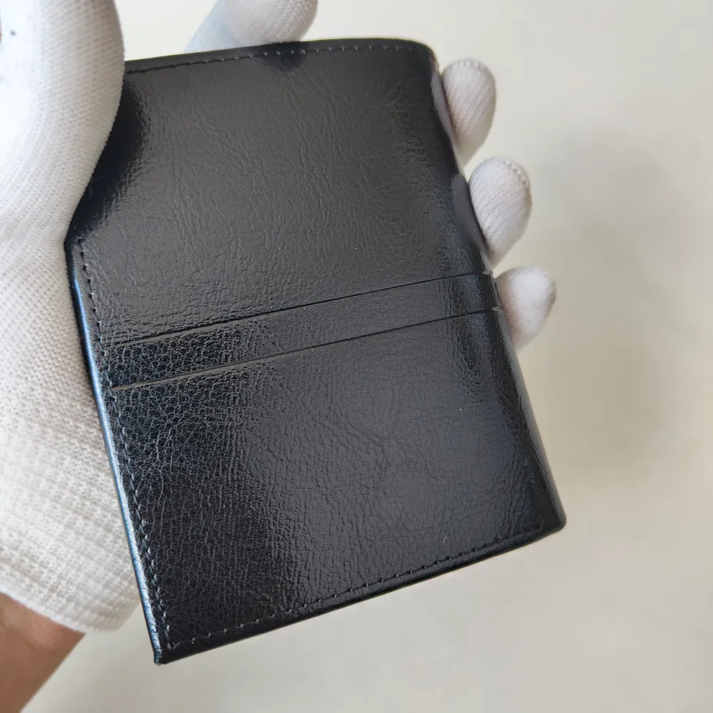 Bobao męski portfel karty kredytowej Pochodnik przenośny klip gotówkowy Wysokiej jakości skórzany biznes torebka monety niemieckie torebka rzemieślnicza z Box302D