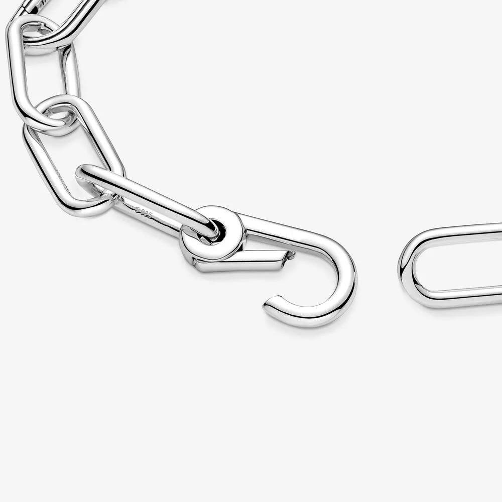 100% 925 Sterling Zilver ME Link Chain Armband voor Vrouwen Mode-sieraden Valentijnsdag Gift2688