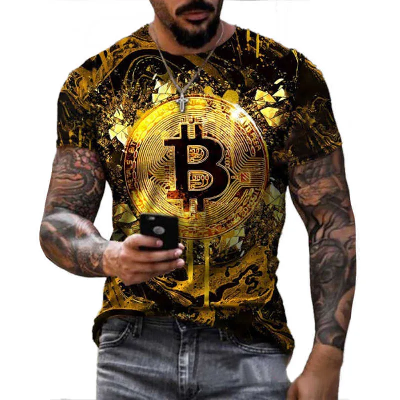 Bitcoin Revoluion Shir Cryptoシャツ - 通貨Tシャツクールカジュアルプライドメンズユニセックスファッション210629