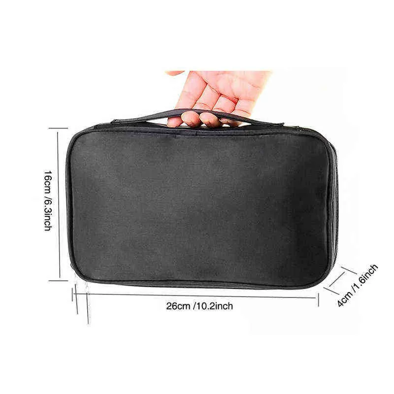 Case Bag Beauty Professional Cosmetische Toiletten Borstel Organizer Neceser Multifunctionele Make-up Tas Voor Reizen Home 202211