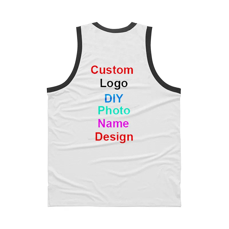 DIY Po Your OWN Design Customized Summer Mens Mesh Gym Clothing Bodybuilding Fitness Tank Tops Muscle Sleeveless Shirt 210421