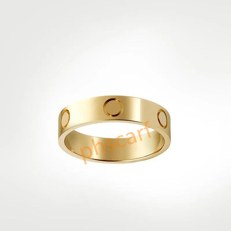 5 ملم من التيتانيوم الصلب الفضة الخاتم الخاتم رجال النساء المجوهرات الذهب الوردية للعشاق زوجين حلقات عيد الحب هدية الحجم 5-10212H
