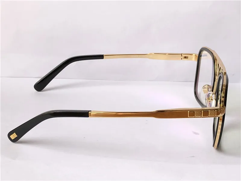 Najnowsza sprzedaż pop mody okulary optyczne okulary kwadratowe 0947 najwyższej jakości przezroczysty obiektyw HD z etui prosty styl226W