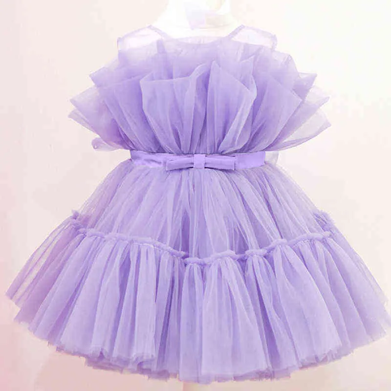 Le ragazze vestono la sera elegante Princess Party Dress Abiti bambini ragazze Costume Bambini Abito da sposa 3 4 anni Vestido Infantil G1129