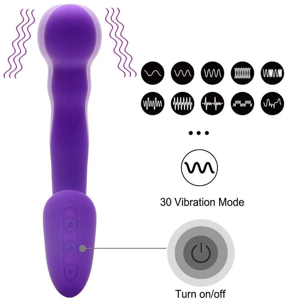 Massageartikel Upgrade Erotikspielzeug 30-Gang-G-Punkt-Vibrator Klitoris-Stimulator Sexy Produkte für Frauen Zauberstab-Massagegerät