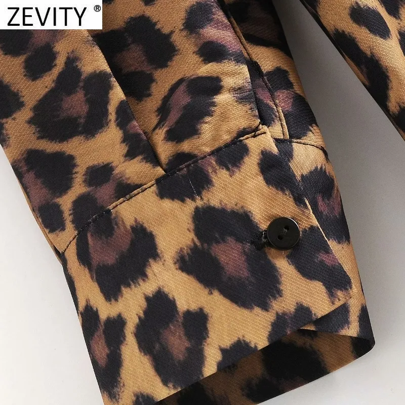 Kobiety Vintage Turn Down Collar Leopard Print Casual Shirt Sukienka Damskie Chic Długie Rękaw Platy Midi Vestido DS5001 210420