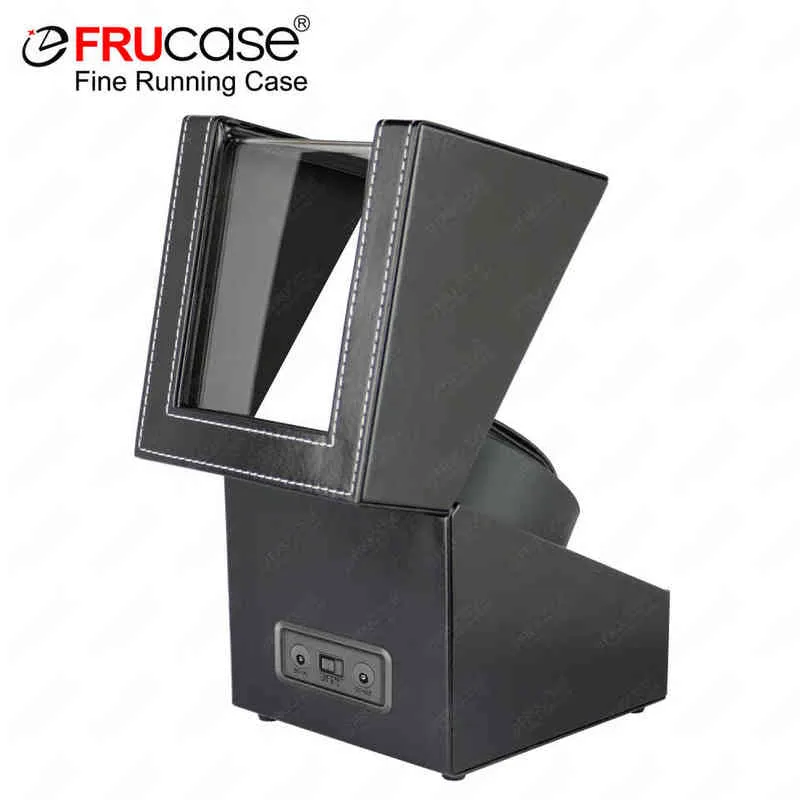 Ly ترقية Frucase Pu Watch Winder للساعات التلقائية مربع الساعة 1-0 2-0 2201132640