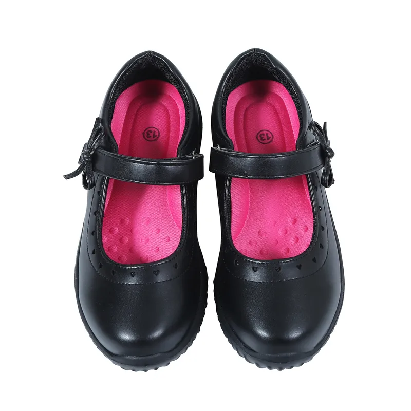 CLIBEE Zapatos De Uniforme Escolar Para Niña Niñas Negro Mary Jean