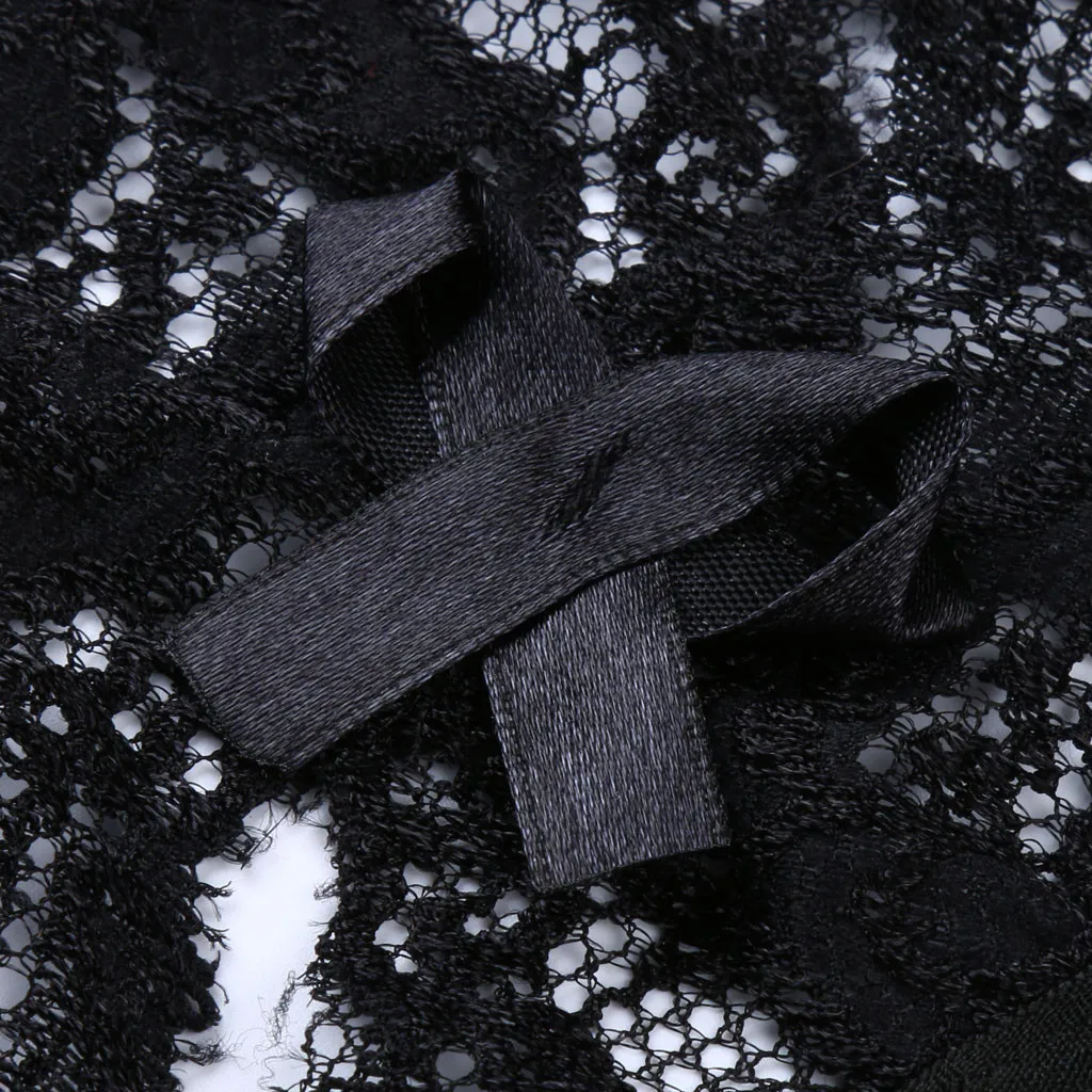 Women's Lace Crotchless Panties, Seamless Bowknot Low Waist G Strings ...