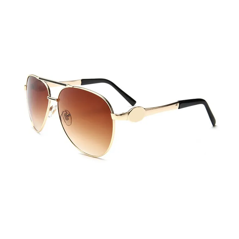 Film a colori Brand Plot Occhiali da sole uomini Donne Fashion Metal Frame Eyecelsses Cycling Sun Glasses Eyewear265u Protezione UV