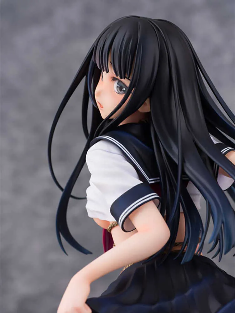 Figure Anime giapponesi Daiki Murakami Suigun No Yakata Sexy School 26CM Sexy Girl Figure PVC Action Figure Collection Modello Doll Q0722