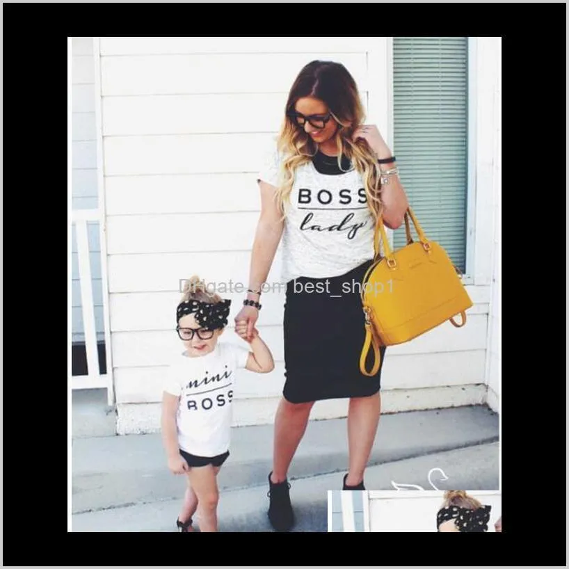 matching family clothing mommy and me outfits mother and daughter clothes family look t shirts mother father daughter son mini boss