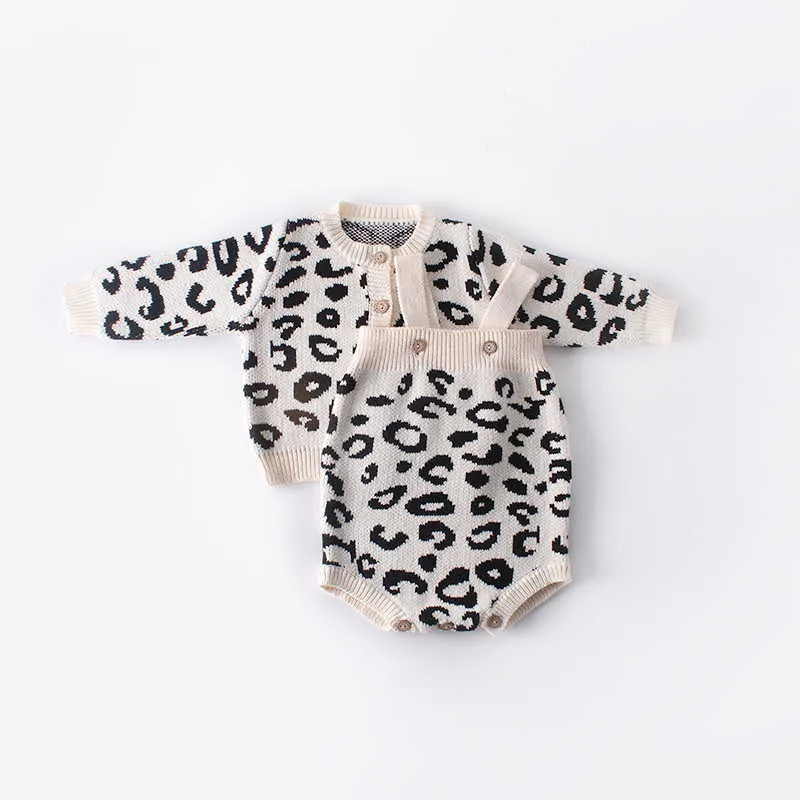 55-3-Leopard Baby Coat Romper