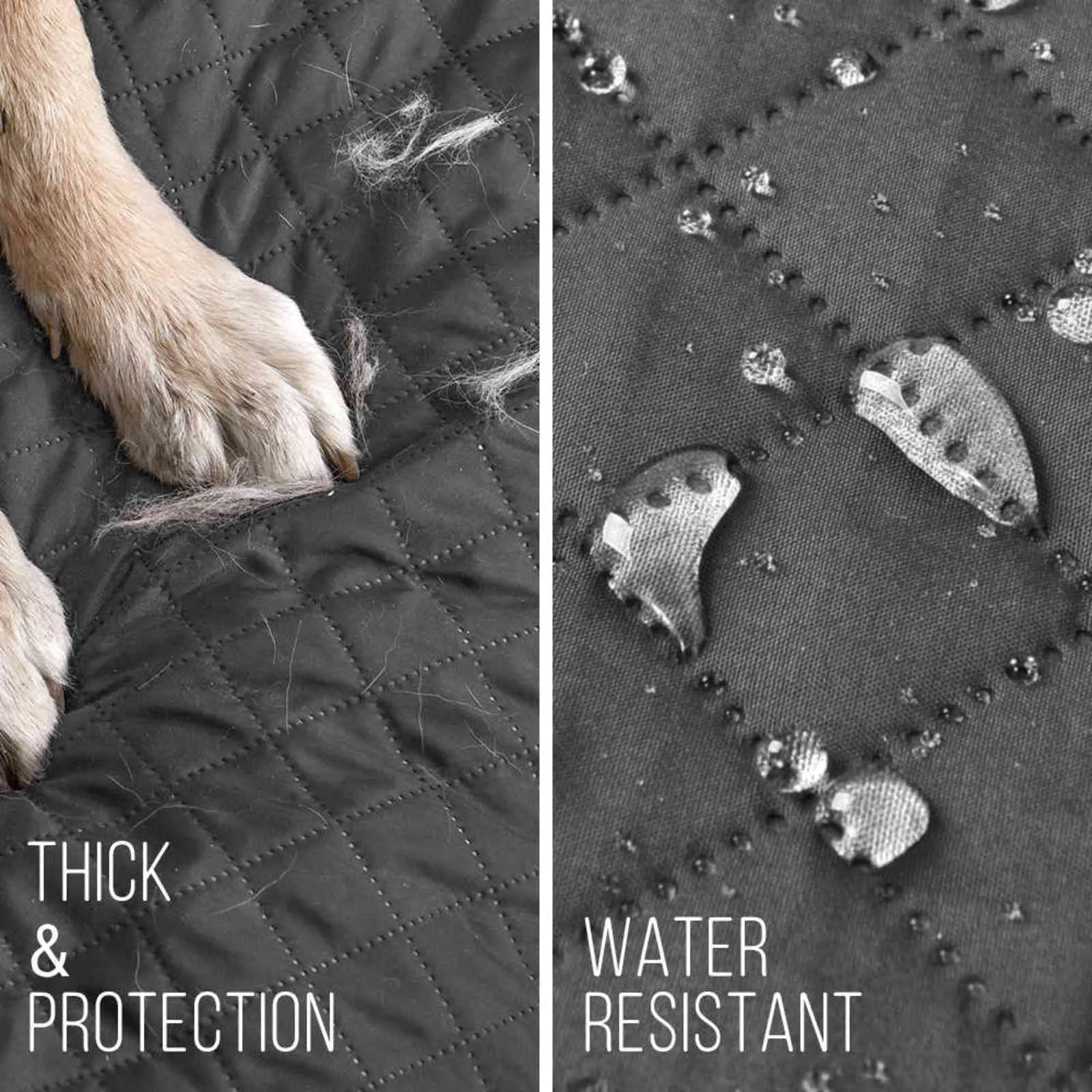 Canapé sectionnel Couverture de canapé Pet Dog Kids Mat Stretch Élastique Inclinable Meubles Protecteur Résistance à l'eau Anti-dérapant 211116