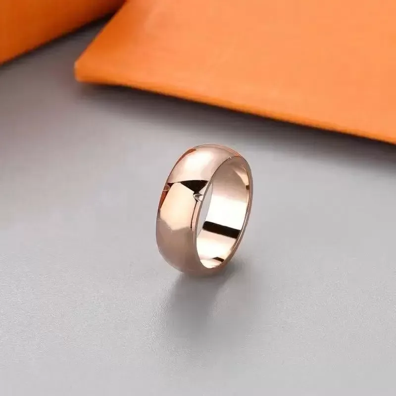 Высококачественные дизайнерские кольца из нержавеющей стали, модные ювелирные изделия, мужские повседневные винтажные кольца, женские кольца Gift261D