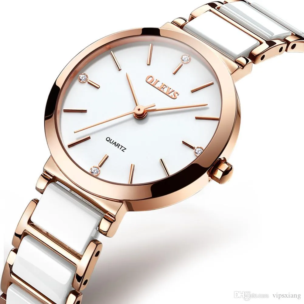 Women Watch Quartz Wristwatch with tungsten steel watchband casual style elegant ladies female clock222K