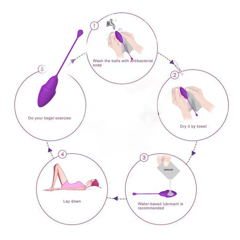 sex toy massager Massage Kegel Ball Sexy Toys for Woman Safety Silicone Vaginal Exercise Geisha Tighten Pelvic Repair Product