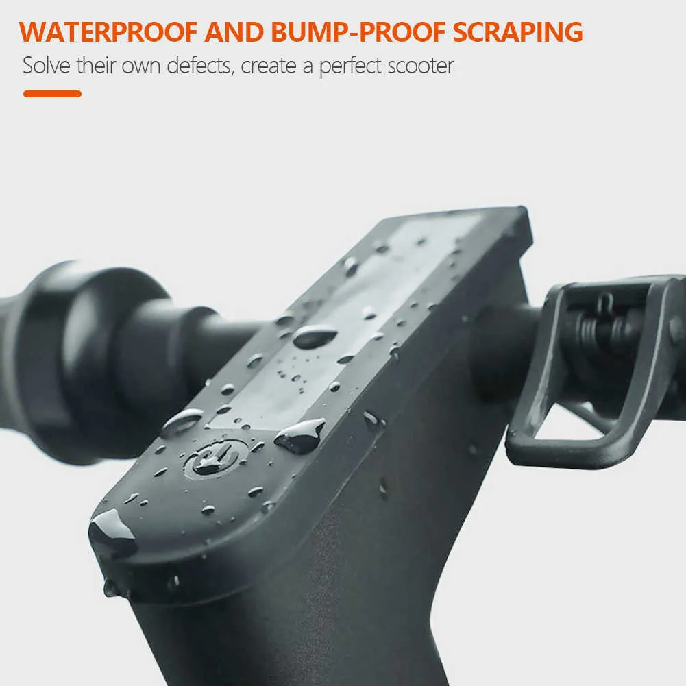 Wodoodporna pokrywa silikonowa dla NineBot Max G30 Electric Scooter Dashboard Anti-Collision Switch Protection Shell