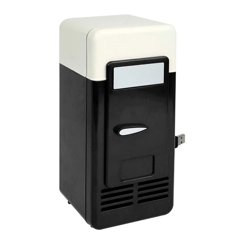 Pratico mini frigorifero il raffreddamento delle bevande auto, frigorifero elettrico USB da tavolo, durevole, classico, multifunzionale, da 5 V