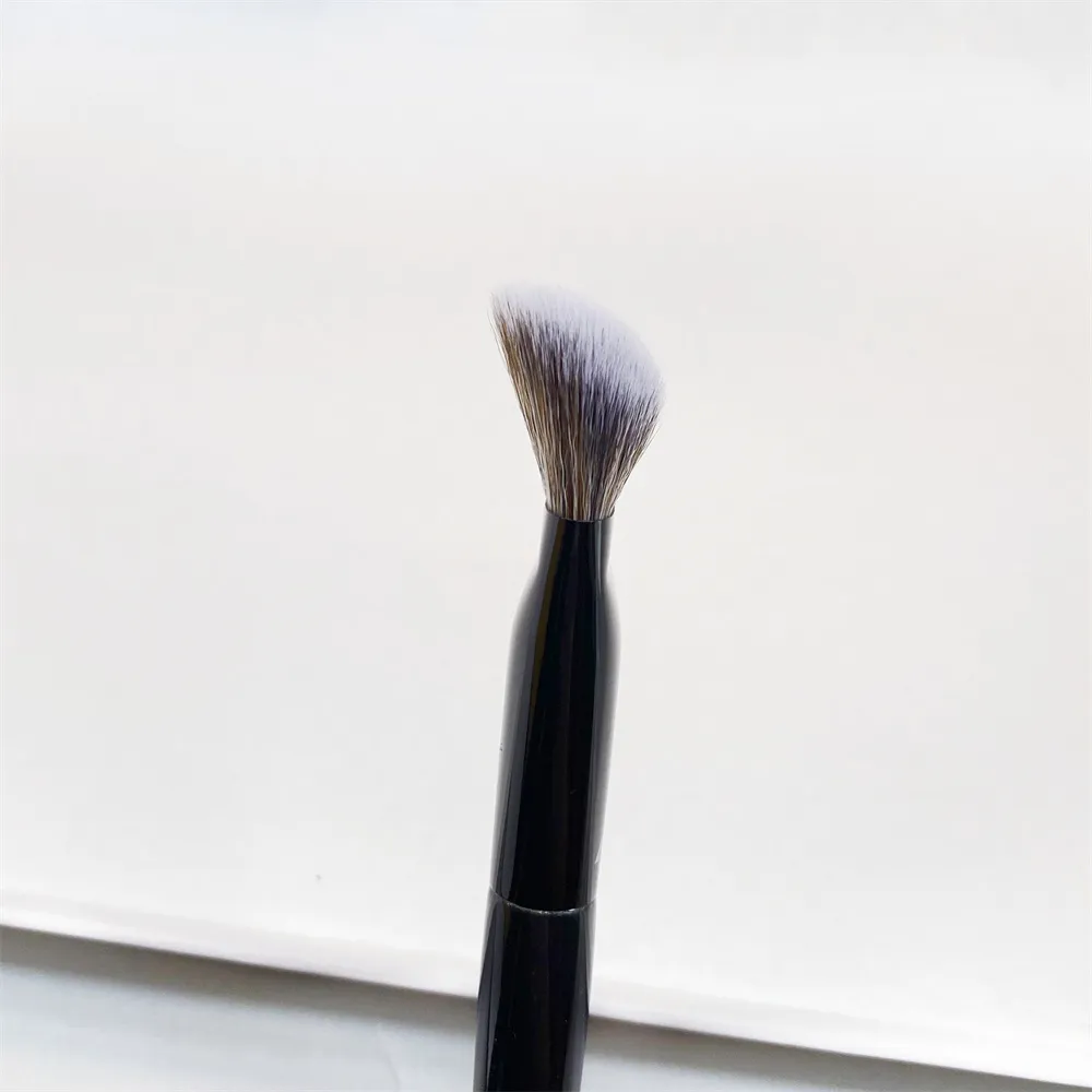 New BLACK PRO Foundation Brush #47 - Angled Tapered Fingertip-Like Cream Liquid Contour Beauty Cosmetics Blender Tools