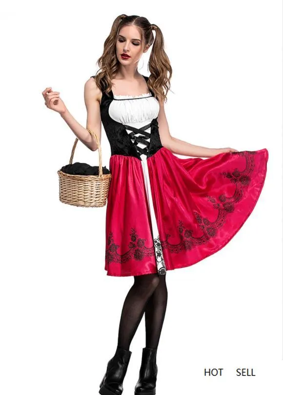 Costume de thème d'Halloween pour adultes avec robe et enveloppes pour cosplay de fête 2 pièces