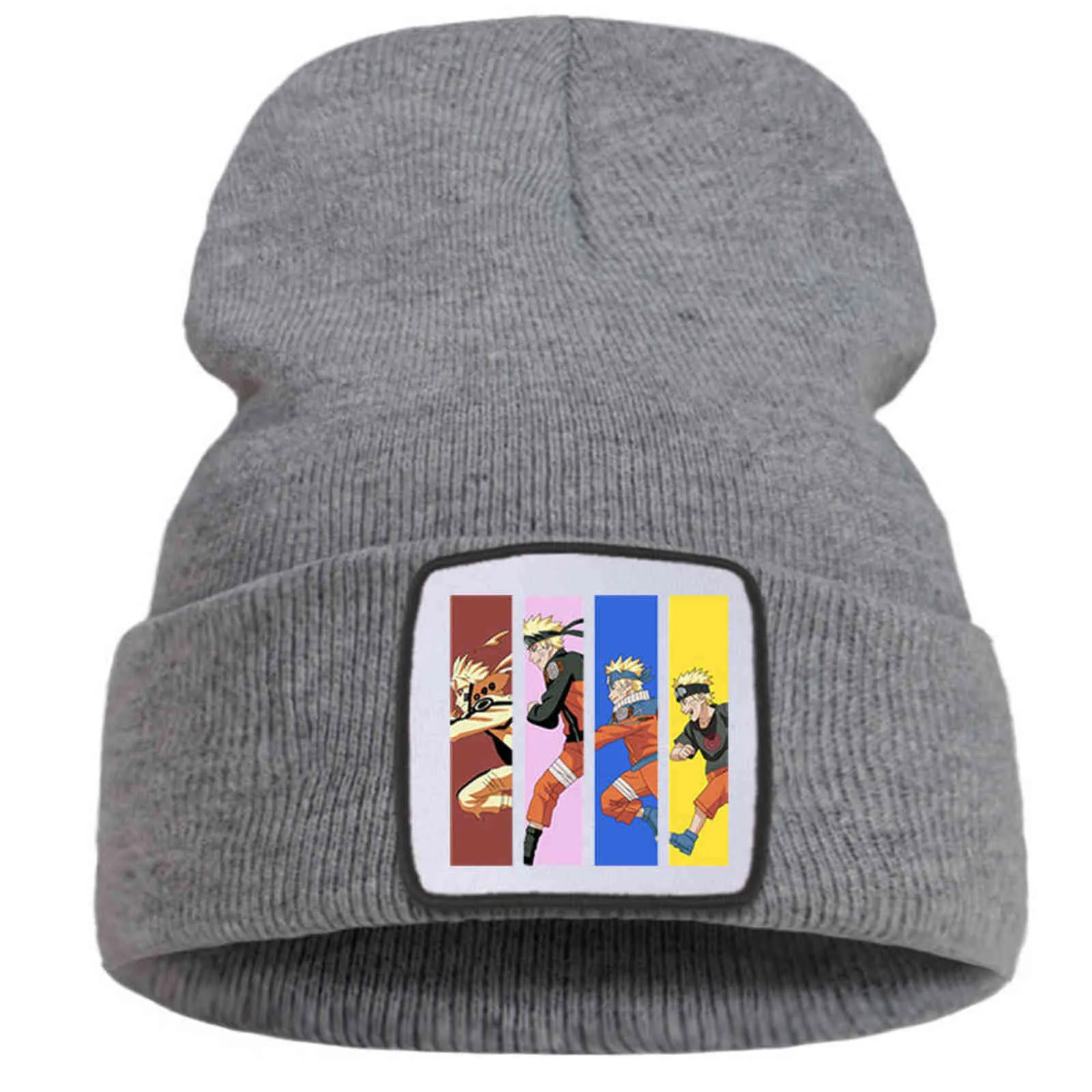 NRT Chapeaux tricotés Courir Japon Anime Bonnet Chapeau Casual SimpleWinter Chapeaux Hip Hop Unisexe Bonnet Tricoté En Plein Air Coton Bonnet Chapeaux Y21111