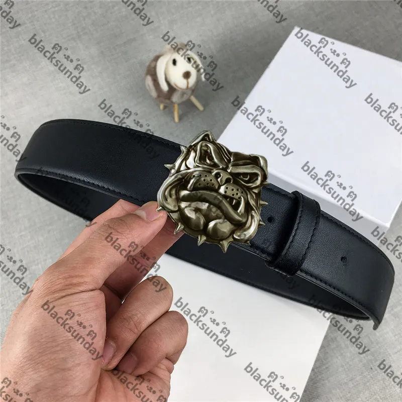 Width 3 8cm Belts with Box Designer Men's and Women's Leather Belts Smooth Buckle Top Quality Luxury Hipster Belts321S