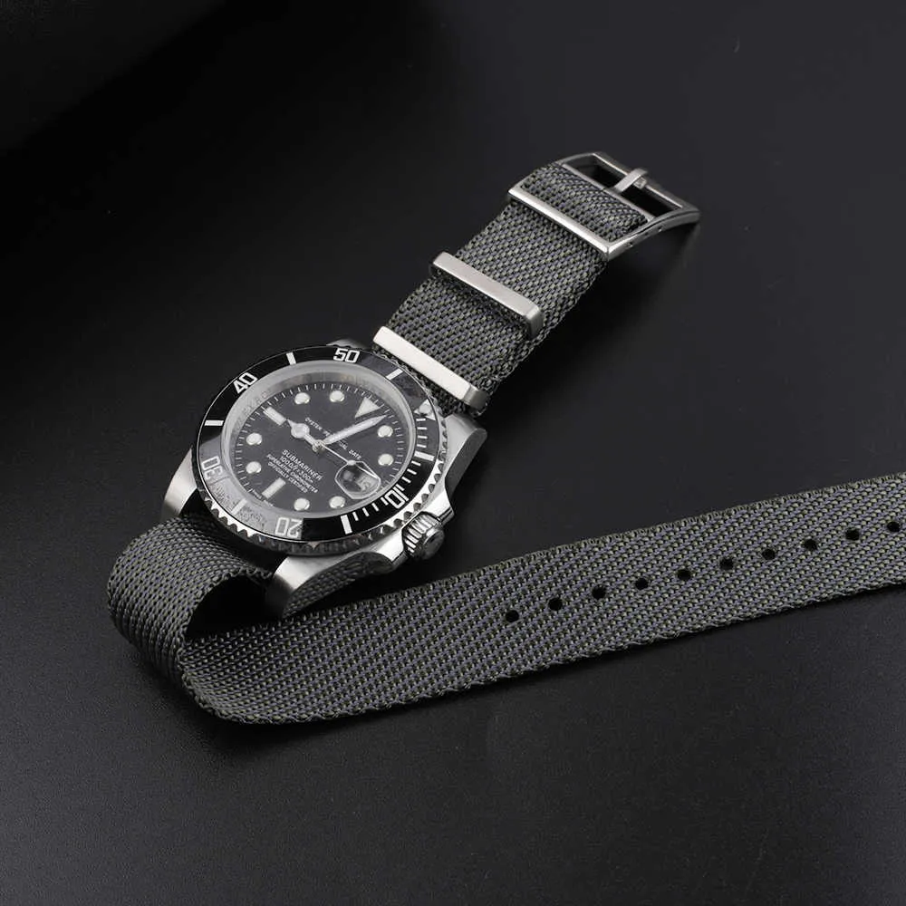 Naylon NATO Strap Premium Emniyet Beledesi İzleme Bandı 20mm 22m Askeri Spor bileği Tudor Watch Aksesuarları için Değiştirme H0915934342925843
