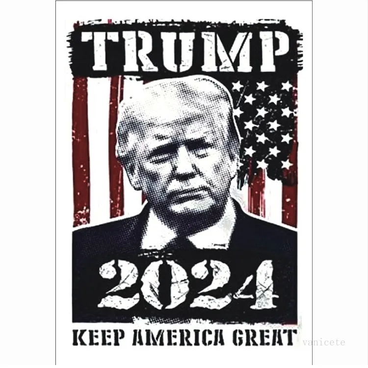 2024 Campagna presidenziale degli Stati Uniti Trump Sticker LE REGOLE SONO CAMBIATE Trump 2024 Adesivi auto Adesivo decorativo Decal T2I52204