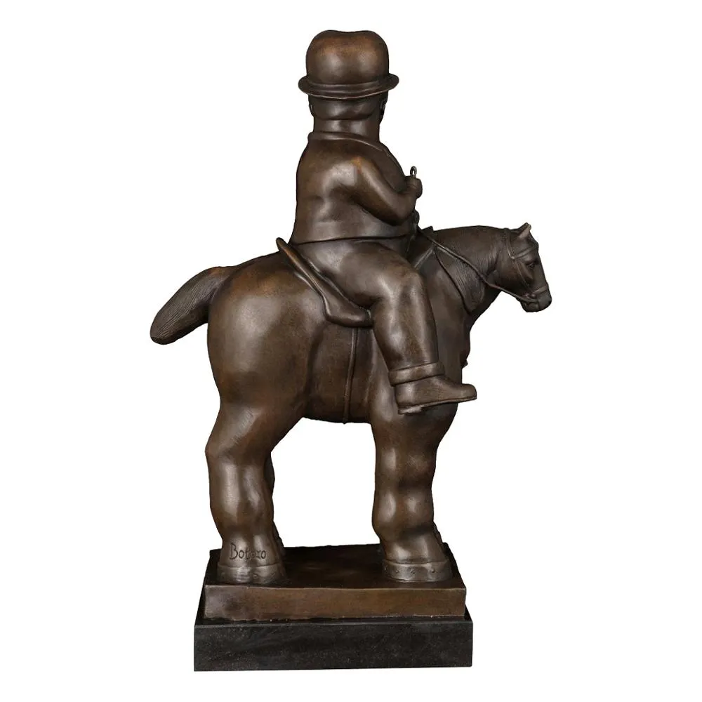 Fernando Botero Statua in bronzo scultura astratta arte moderna scultura decorazione della casa accessori arredamento statua in bronzo decorativo302j