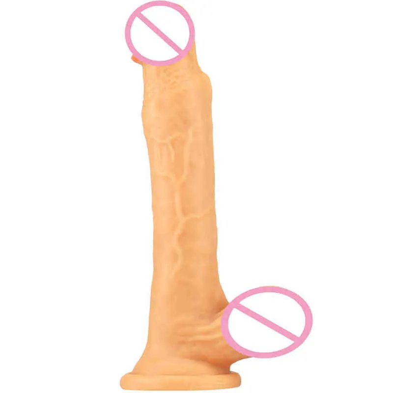 NXY-Dildos, Anal-Spielzeug, Doppel-Ei-Kombination, super dick, Simulation Penis, großer Hengst, weiblich, Sm, schwule Erwachsene, Sex-Produkte, Schwanz-Dildo, 0225