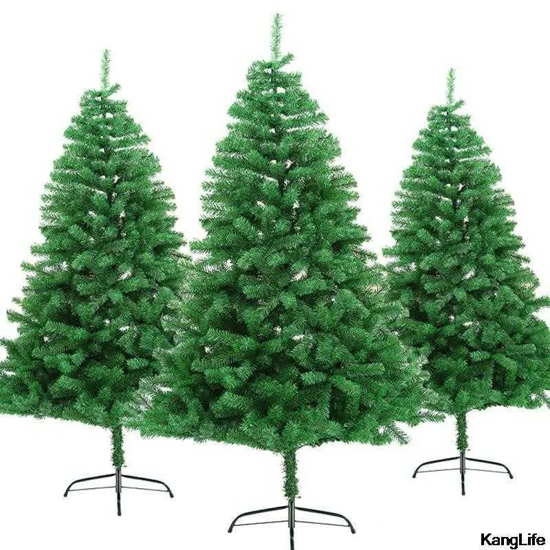 60CM Arbre De Noël Artificiel Décoration Intérieure PVC Matériel Réutilisable Arbres De Noël Accueil YearDecor Fournitures Ornement 211019