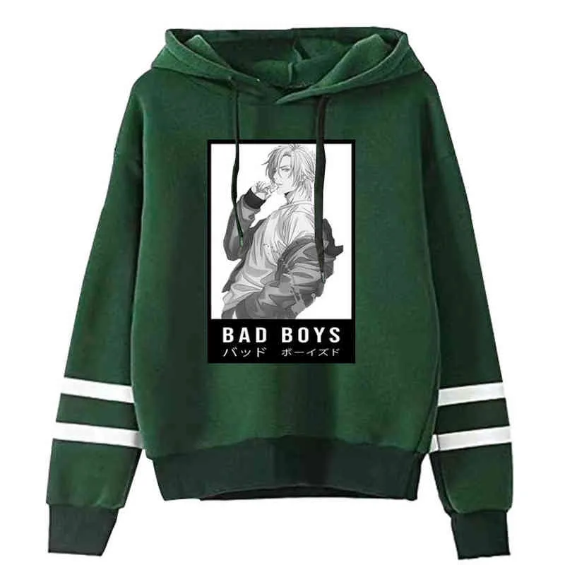 2020 Moda Muz Balık Hoodies Streetwear Üzgün ​​Erkek Kazak Kazak Erkekler Moda Sonbahar Kış Hip Hop Hoodie Kazak H1227