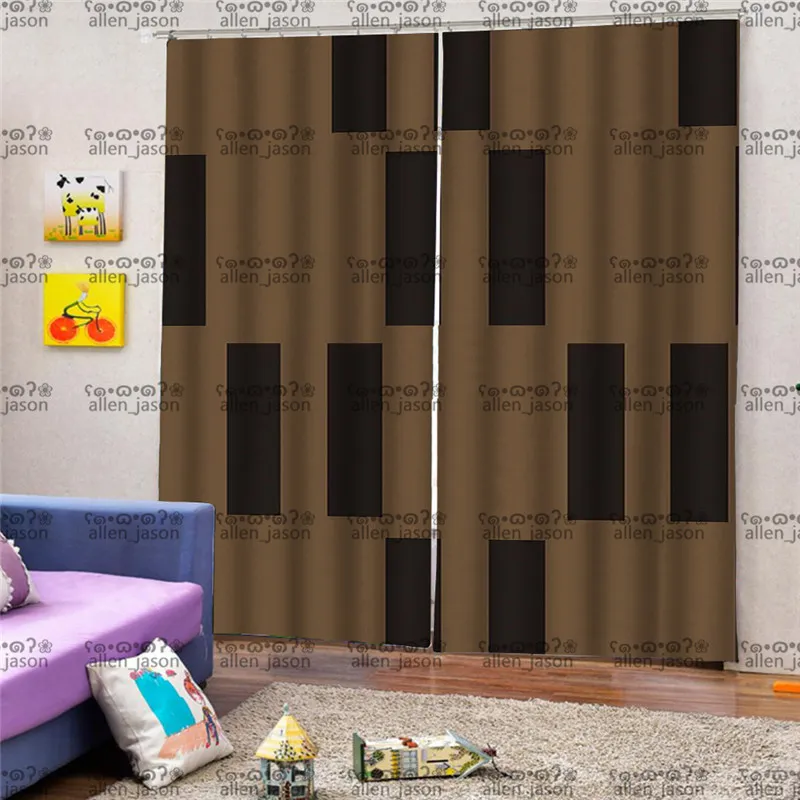 Dzika wysokiej jakości zasłona projektant Hipster Series Najwyższej jakości tkanina domowa sypialnia łazienka przezroczyste szklane drzwi okienne multi-grese313d