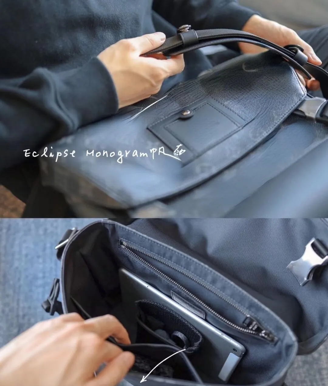 Mode Messenger Bags Märke Designer Luxury Business Urban Original Single Totes Väska