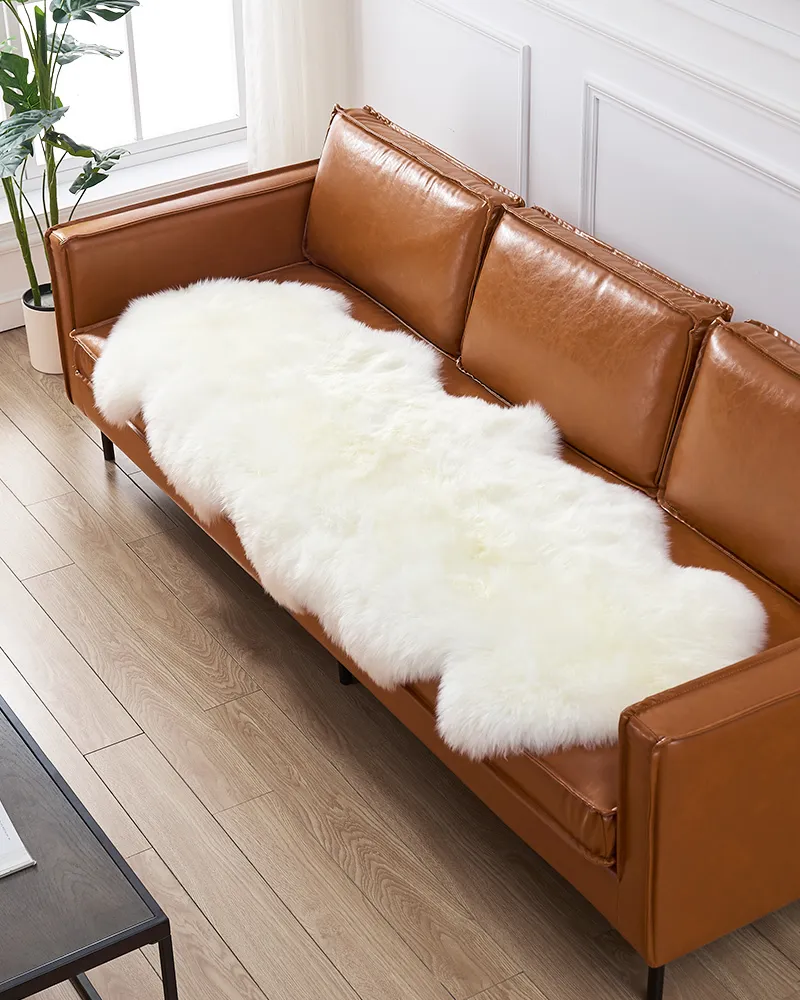 Imitatie wollen tapijt slaapkamer decoratie nachtkastje woonkamer onregelmatige pluche moderne minimalistische 220301