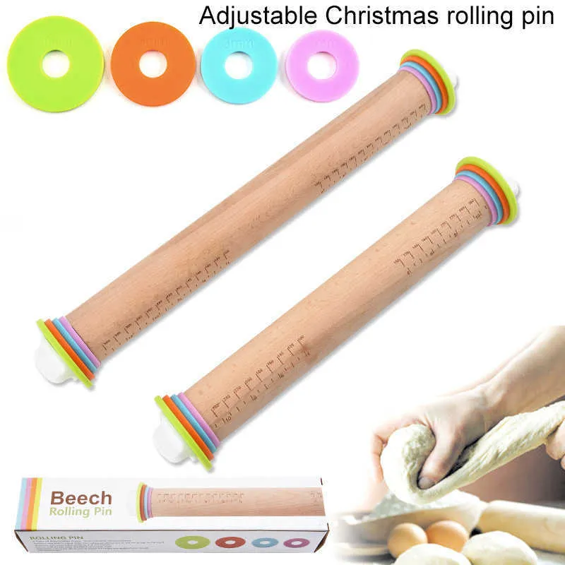 1 stks Roestvrijstalen Rolling Stick Cake Pie Noodles Rolling Pins Roestvrijstalen Decoratie Dough Roller Bakken Keuken Gereedschap 211008