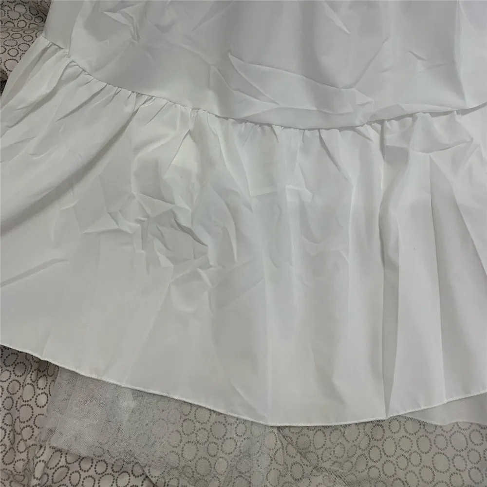 Jupes longues douces pour femmes Harajuku style coréen blanc noir maxi jupe été adolescents taille haute école plissée 210421