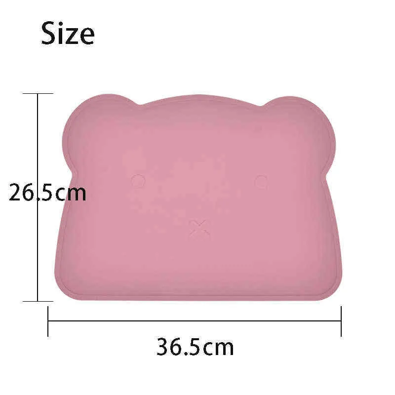 Ensemble de vaisselle d'alimentation pour bébé Silicone de qualité alimentaire sans BPA Nou-Slip assiettes d'aspiration bol tapis de dîner tasse étanche ensemble de vaisselle solide G1210