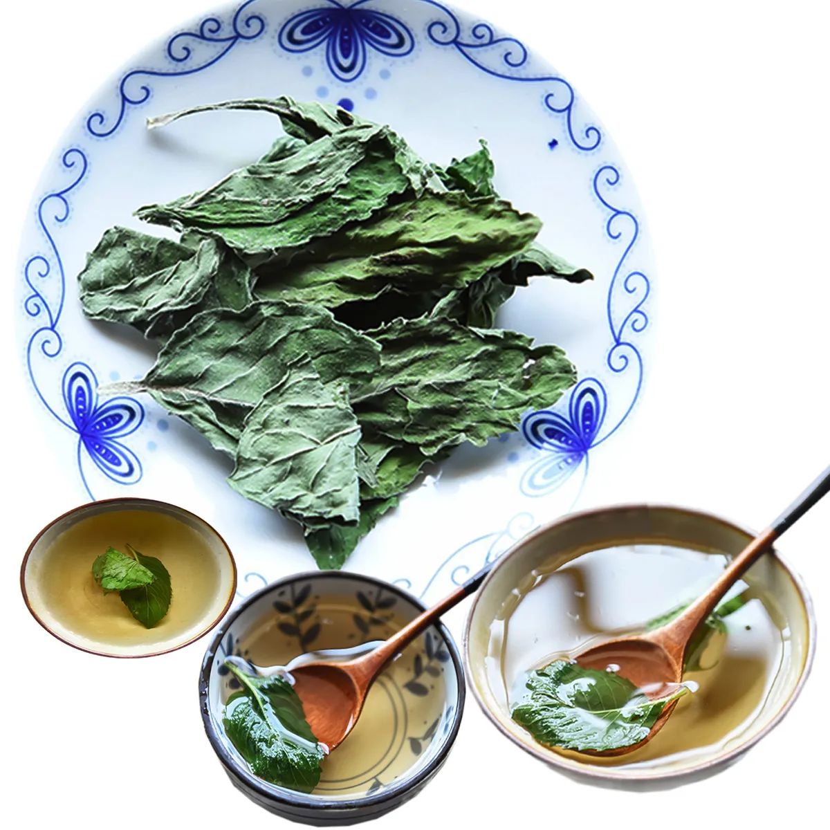 Высушенная мята листовой чай Top Harge Mentha оставляет освежающий съедобный китайский специальный зеленый чай