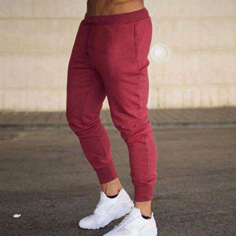 Spring Autumn Gyms Men Joggers Sweatpants Men's Trousers Sporting Clothing The High Quality Bodybuilding Pants 210715