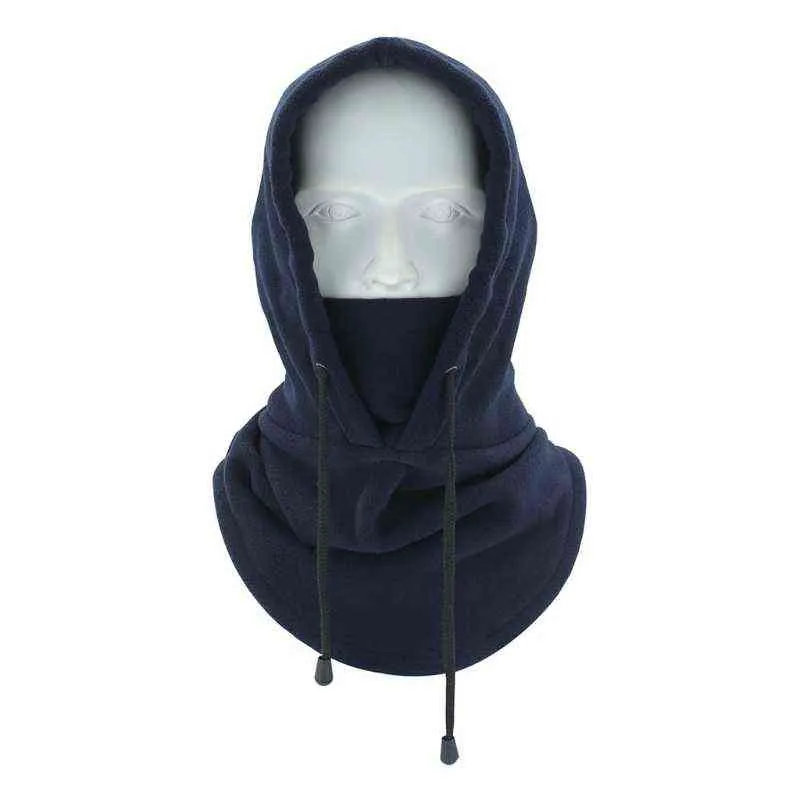 Homens Mulheres Inverno Faux Fleece Balaclava Capuz Chapéu Ao Ar Livre Ciclismo à prova de vento à prova de vento capa de rosto de esqui máscara térmica aquecedor y21111