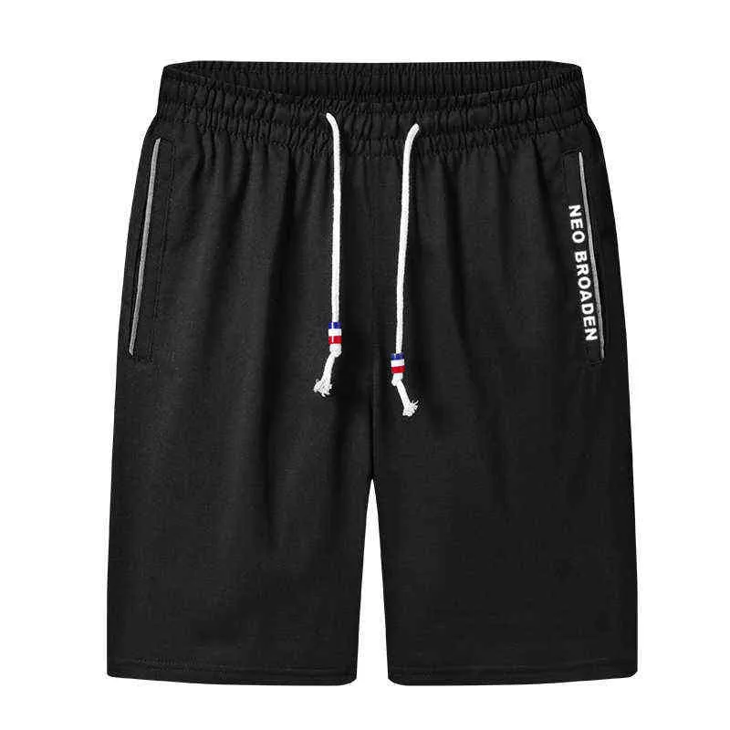 2022 Nowy Mężczyźni Spodenki Letnie Moda Casual Brand Boardshorts Wygodne Plus Size Fitness Mężczyźni Kulturystyka Oddychające Szorty 6XL G220223