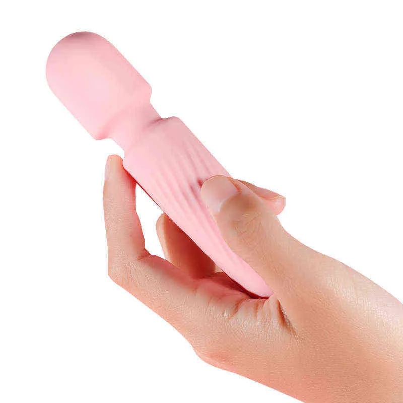 NXY Vibrators Glöm språk Bear Av Stick Kvinnors Roliga Onani Device Laddning Silikon Mini Vibration Massage Vuxen Sex Produkter 0226