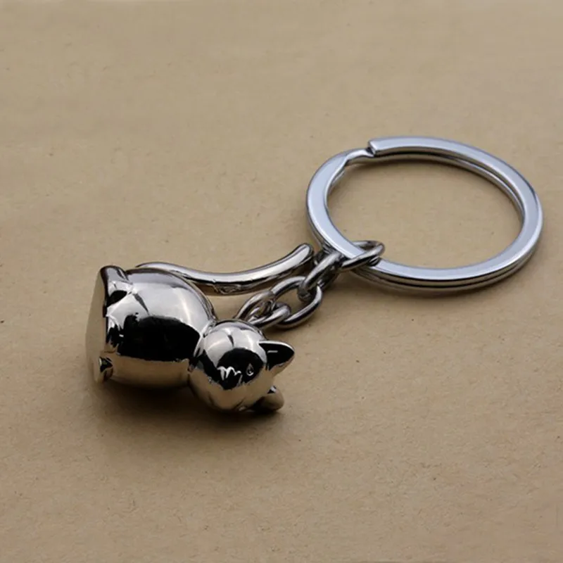 cute cat keychain