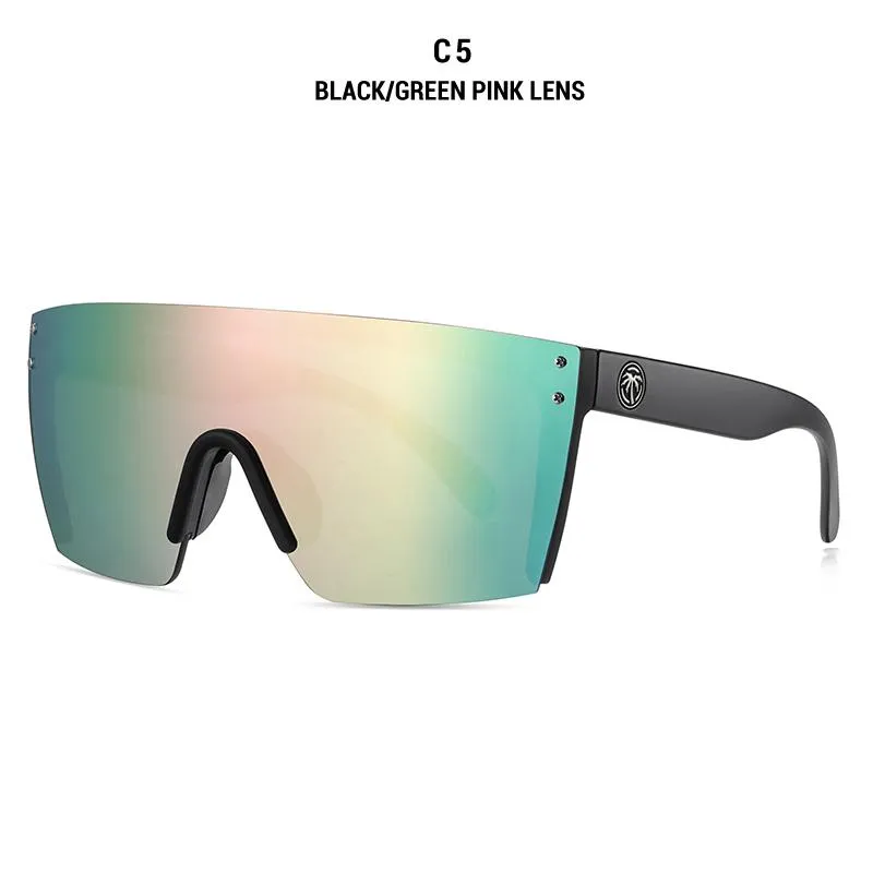 Солнцезащитные очки 2021 Высококачественная люкс тепловая волна мужчины женские бренд дизайн бренд квадрат соединение линзы солнечные очки UV400 Оригинальный случай 292Z